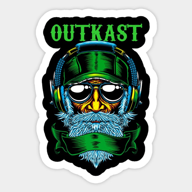 OUTKAST RAPPER MUSIC Sticker by jn.anime